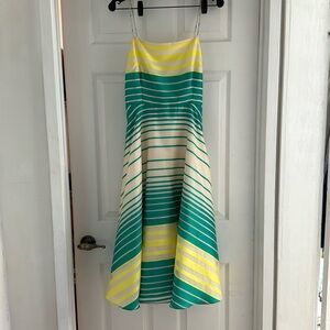 Tracy Reese new Striped dress cocktail or summer size 8